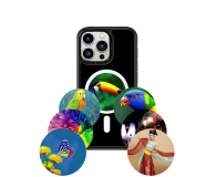 InkCute Etui z ekranem e-ink i Magsafe do iPhone 16 Pro Max czarny - 1347644 - zdjęcie 7